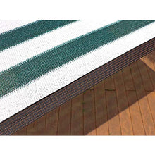 fdxcf Ombra panno di ombreggiatura netto giardino esterno con ombreggiatura Tasso 90% foro del metallo durevole protezione solare anti-UV in polietilene, 21 formati,verde Bianco,4 * 4m