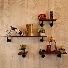 MoDi Wine Rack Retro Style Industriale Tubo di Acqua a Parete Vino Rack