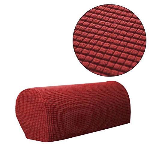 Set di 4 fodere per braccioli in spandex antiscivolo, per poltrone e poltrone, in velluto spesso, sfoderabili, per divani, sedie reclinabili, ufficio, bianco sporco Set di 4 fodere per braccioli in spandex antiscivolo, per poltrone e poltrone, in velluto spesso, sfoderabili, per divani, sedie reclinabili, ufficio, bianco sporco