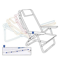 FUFU Sedie a Sdraio Lounge Chair, Sedia reclinabile Portatile Pieghevole Sedia a Sdraio all'aperto Pieghevole Sedia Campeggio/Pesca Sedia Pausa Pranzo Sedia Facile 10 * 49 * 30 cm (40,6 * 19,3 * 11,