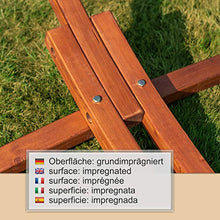 MotionXperts, Supporto Outdoor per Amaca Bermuda 400 cm | Telaio in larice Siberiano Resistente alle intemperie | capacità 150 kg
