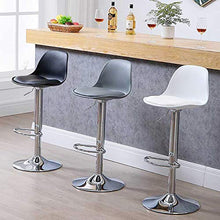 XM&LZ Regolabile Swivel Bar Stool con Schienale,Cucina Pub Sala da Pranzo Sedie da Banco,Sedile A 360 Gradi Sedia Swivel Bar Sgabelli da Bar-Verde 15x13x10in