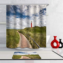 LIYAN Combinazione Bagno. Immagini Chiare E Colori Vivaci Rendono Il Tuo Bagno Pieno di Vita. Accessori da Bagno. Faro sulla Collina.