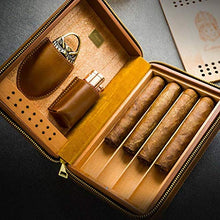 YUTRD ZCJUX Cigar Box Cigar Humidor - Cuoio di buona Tenuta Desktop Cigar Humidor Cigar Portable Storage Box