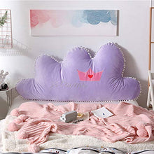 YAHAO Cuscini Testiera da Letto Testiere Capezzale Supporto BedHead Cuscino Supporto Letto Cuscino Cuscino Morbido Borsa Lettura Dimensione Cuscino Testiera Schienale,Purple-180 * 75cm