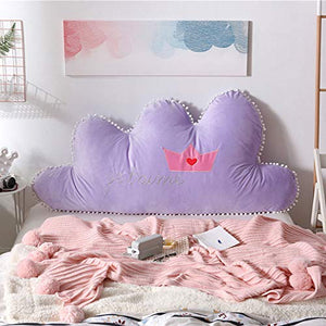 YAHAO Cuscini Testiera da Letto Testiere Capezzale Supporto BedHead Cuscino Supporto Letto Cuscino Cuscino Morbido Borsa Lettura Dimensione Cuscino Testiera Schienale,Purple-180 * 75cm