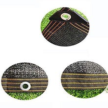 WQZF Rettangolo Nero Rete Ombreggiante,per Sport Giardino Protezione Antivento Piscina Coperta Protezione UV Idratante E Antivento,5x6m(16 * 20ft)