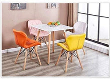 WZX Sgabelli da Bar Sedia da Bar nordica Sedia in Legno massello Creativo Sedia per Computer Sedia Imbottita in Pelle PU con Elastico Alto