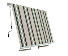 GARDEN FRIEND T1372700/D Tenda a Caduta con Bracci, Verde, 250x15x18 cm