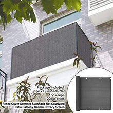 MISNODE - Copertura per schermo per balcone e privacy, protezione solare opaca, resistente alle intemperie, 90 x 5 m, per portico, terrazza, cortile, cortile, patio