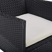 Tidyard Set 5 pz da Pranzo da Giardino in Polyrattan Nero/Grigio e Vetro,Set da Giardino Tavolo e Sedie in Rattan,Set Tavolo e Sedie da Pranzo da Giardino Esterno,Tavolo e 4 Poltrone in Rattan