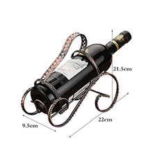 Rack di vino europeo cremagliera del vino, retro del mestiere del ferro moda decorazione domestica Champagne vino