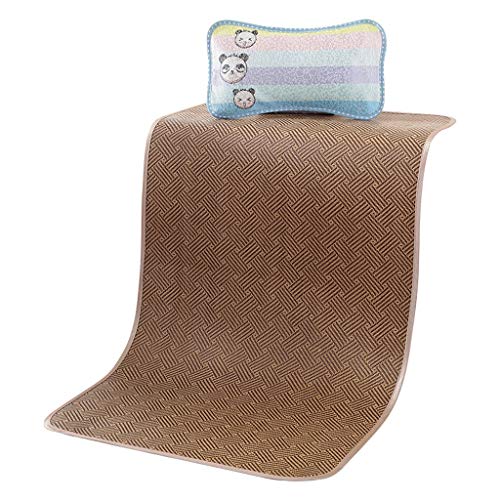 MBY Materassino in bambù, Bambini Scuola Materna Letto for Studenti Siesta Tappetino Speciale Culla Letto Dormitorio Stuoia, può Essere Personalizzato (Size : 50×120cm)