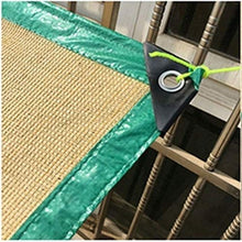 MVNZXL Parasole per Recinzione Parasole per Giardino Esterno, Parasole Beige criptato Fibbia Laterale Fibbia per Isolamento Isolamento Rete per Protezione Solare per Balcone