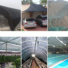 Shade net Rete Parasole più Spessa per Uso Domestico, Densità A 8 Pin, Design A Doppio Binario, Cortili All'aperto, Balconi, Reti Isolanti per Fiori, Disponibile in più Dimensioni