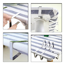 Jazzka Tovaglia Clip in Acciaio Inox Fermatovaglia Panno Tavolo Copertura Pinza Triangolare Cartella 4.5cm per Outdoor Picnic Party Argento 12 Pezzi