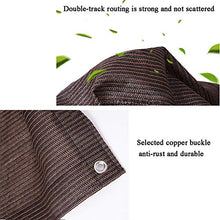 WXQIANG Parasole Tessuto Sunblock Ombra Panno, UV Copertura Rete a Maglia Resistente con Occhielli for Outdoor/Cortile/Giardino/Serra Protezione Solare, Isolamento Termico (Size : 1X4M)