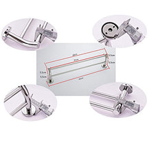 Aothpher Parete 304 in acciaio inox a doppia Bagno Portasciugamani, finitura cromata 40 centimetri