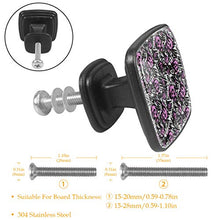 Faccia da teschio 4 PCS Pomelli per Porta, Pomolo per Mobile, Pomelli per Mobili con Viti, Maniglia per Armadietto, Pomelli per Porta, Pomelli per Cassetti per Porta, Armadio, Cassetto e Credenza