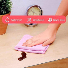 EUUHJK Tappetino da scrivania Trasparente, in PVC, Antiscivolo, Impermeabile, Resistente al Calore, Liscio, per Mouse (Color : Transparent-1.0mm, Size : 30 * 70cm)