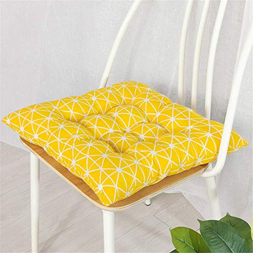 Pillowcase 2 Confezioni di Cuscini Quadrati per sedie, Cuscini Antiscivolo, Cuscini per sedie in Cotone e Lino, Cuscini Decorativi, per Uso Domestico in Giardino (# 7,45 * 45 cm)