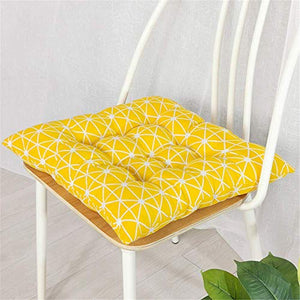 Pillowcase 2 Confezioni di Cuscini Quadrati per sedie, Cuscini Antiscivolo, Cuscini per sedie in Cotone e Lino, Cuscini Decorativi, per Uso Domestico in Giardino (# 7,45 * 45 cm)