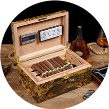 Accessori e umidificatori per sigari Cigar Cabinet Domestica Grande capacità Cigar Box di Stoccaggio Camera Cedar umidità Box Piano di Vernice Impedire Melanzane Insetti