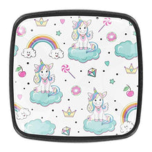 beautiful unicorns pop art Pomelli per Porta Set di 4 Pomelli per Mobili Manopole per Cassetti Cucina Armadio Vetro