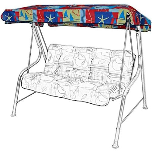 EMH tettuccio sostitutivo per Dondolo da Giardino Amaca di 205 cm