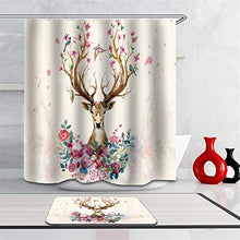 LIYAN Combinazione Bagno. Immagini Chiare E Colori Vivaci Rendono Il Tuo Bagno Pieno di Vita. Accessori da Bagno. Renna. Fiori.