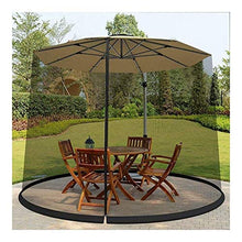 ZWWZ Coperchio Portatile di Copertura a Maglia per Rivestimento per zanzare per mobili da Patio con Cerniera - escluso Ombrello e Fondazione MISU