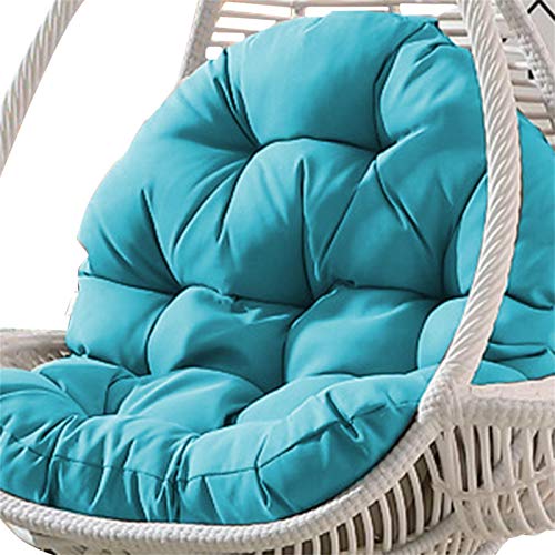 Cuscino Per Sedile A Cesto Sospeso Altalena - Cuscino Per Sedia Amaca Da Appendere Addensato - Cuscini Per Sedia A Uovo Appesi In Vimini Rattan Per Giardino Domestico - Sedia Non Inclusa