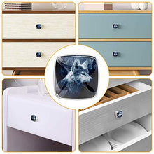 Lupo di notte 4 PCS Pomelli per Porta, Pomolo per Mobile, Pomelli per Mobili con Viti, Maniglia per Armadietto, Pomelli per Porta, Pomelli per Cassetti per Porta, Armadio, Cassetto e Credenza