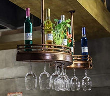 COLiJOL Scaffale per Vino Scaffale per Vino Scaffale per Vino Scaffale per Bar Scaffale a Muro, Scaffale per Bicchiere da Vino Portaoggetti (Dimensioni: 60Cm),100 cm,100 cm