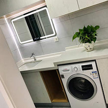 SHU XIN LED Smart Bagno Touch Screen Luce Specchio HD Bagno Specchio Bagno 5MM Senza Rame Argento Specchio Funzione antiappannamento di Sicurezza antideflagrante