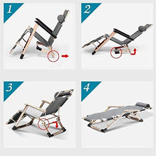 PARTAS Outdoor Zero Gravity Sedia reclinabile Outdoor Sedia da esterno per persone pesanti, Cuscino reclinabile, Sedia da giardino, Sedia pieghevole da patio