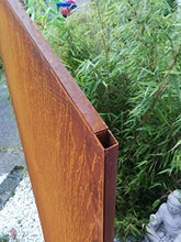Zen Man 031344-3 - Paravento da Giardino in Metallo ruggine, 50 x 125 cm