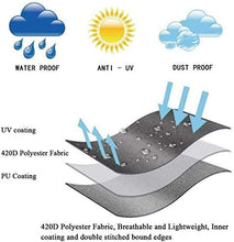 YULIAN 115x75cm Mobili da Giardino, Terrazza Coperture per mobili Rotonde, Tavolo da Giardino Impermeabile UV Resistente ai Raggi UV, Festival di umidità 420D Oxford Tessuto Tessuto copertu.