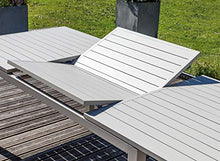 Tavolo Trieste ALLUNGABILE 160/240X102 Crema Pranzo Esterno Giardino ARREDO Patio