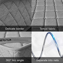 Letto doppio elegante per mobili da camera da letto, colore: bianco