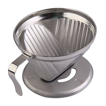 SaySure - Stainless Steel Metal Cone Espresso Coffee Drip Cup