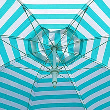 Ombrellone Da Esterno Parasole Ombrellone Tenda Da Sole Ombrellone Da Giardino Patio Esterno Tavolo Sospeso Protezione Solare In Alluminio (Colore: Strisce Di Caffè, Dimensioni: 2,15 M) (Colore: Stri