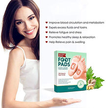 10Pcs Detox Foot Intonaci Foot Pads Rimozione di tossine per Il Corpo Naturale Cuscinetti per Il Sonno più Profondo