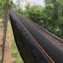 WXQIANG - Telo per ombreggiatura, HDPE, anti-UV, protezione solare, per esterni, giardino, auto, 2020, versione aggiornata, protezione solare, isolamento termico, (colore : nero, dimensioni: 2 x 8 m)