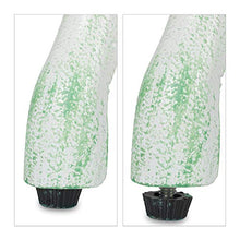 Relaxdays Panchina in Ghisa, 2 Posti, da Esterno,Terrazzo, Giardino, Ferro Stile Antico, 78 x 98 x 55,5 cm, Bianco/Verde