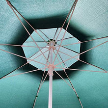 HZK 3m Patio 8 Costole Giardino Ombrello Esterno dello Schermo di Sun Cafe Party Store Beach Tabella Mercato all'aperto Ombrello con manovella di Sollevamento WDDT (Color : Green)