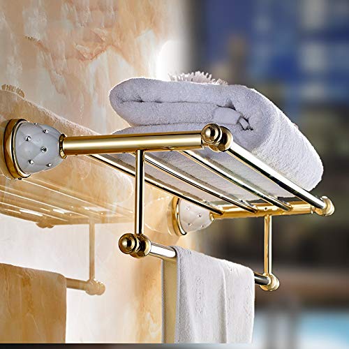 Scaffale portasciugamani da appoggio per rack portasciugamani da bagno con mensola portasciugamani