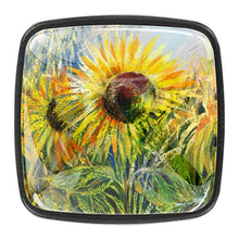 Fiori di guazzo 4 PCS Pomelli per Porta, Pomolo per Mobile, Pomelli per Mobili con Viti, Maniglia per Armadietto, Pomelli per Porta, Pomelli per Cassetti per Porta, Armadio, Cassetto e Credenza