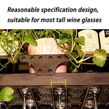 Portabottiglie Da Vino Da Appendere Bancone Bar In Ferro Battuto Portabottiglie Rovesciato Portabottiglie Di Grande Capacità Struttura In Metallo, 3 Opzioni Di Formato