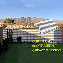 XJJUN Copertura per Schermo Privacy per Balcone, per Ringhiera di Appartamenti, Recinzione da Giardino Bassa, Patio sul Ponte, con Occhielli, Tessuto in Polietilene HDPE (Color : Gray, Size : 3x6m)